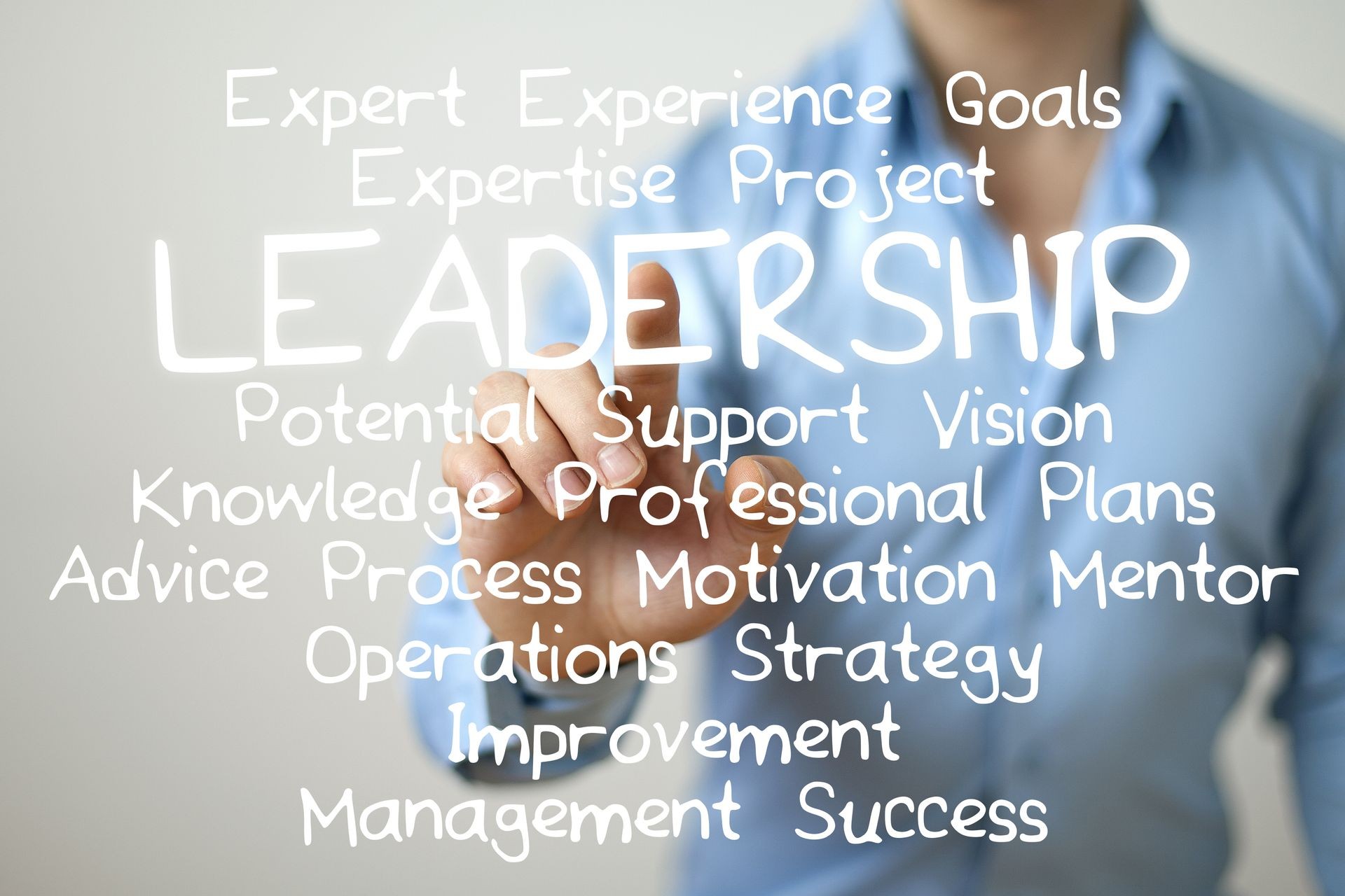 Leadership successful leader manager business concept with businessman